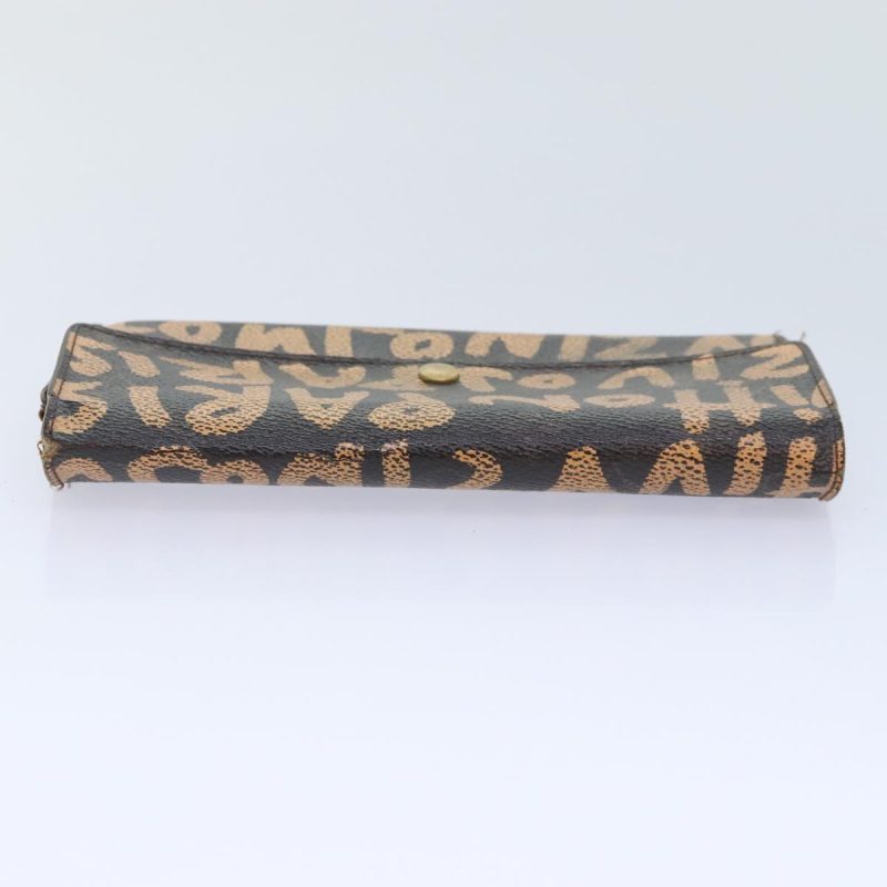 Louis Vuitton Monogram Graffiti Porte Monnaie Credit Wallet M92190 Auth bs18227 - Image 5