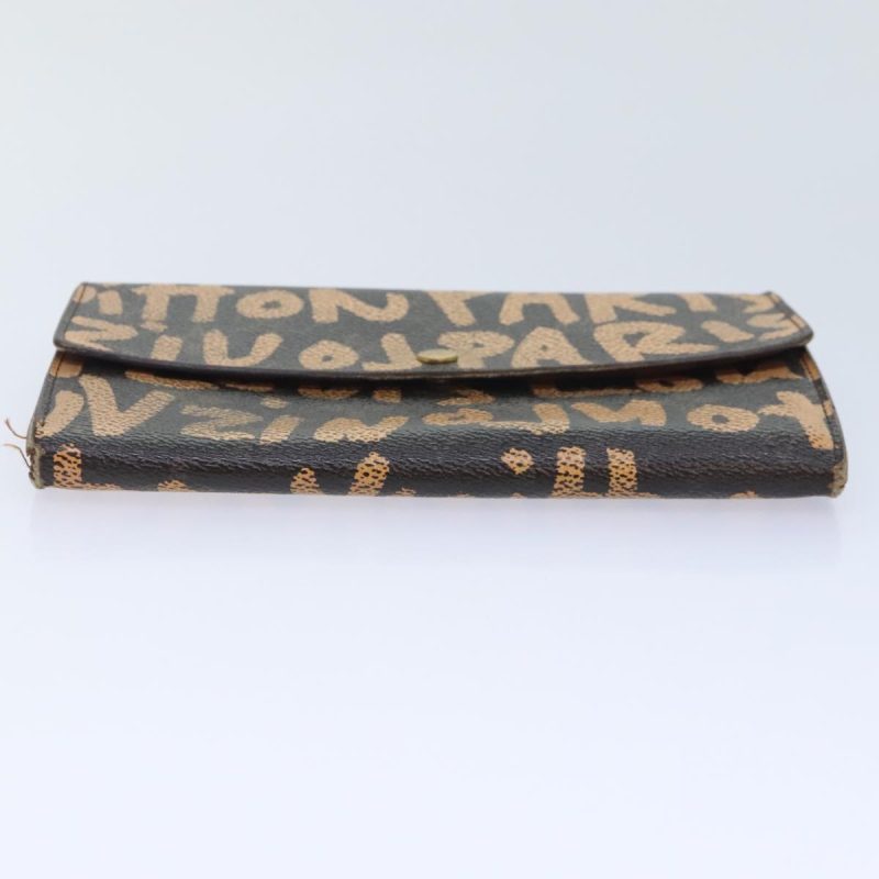 Louis Vuitton Monogram Graffiti Porte Monnaie Credit Wallet M92190 Auth bs18227 - Image 6