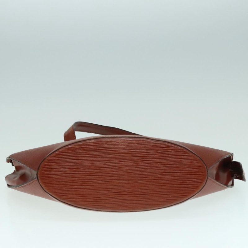 Louis Vuitton Epi Saint Jacques Hand Bag Brown M52263  bs18301 - Image 6