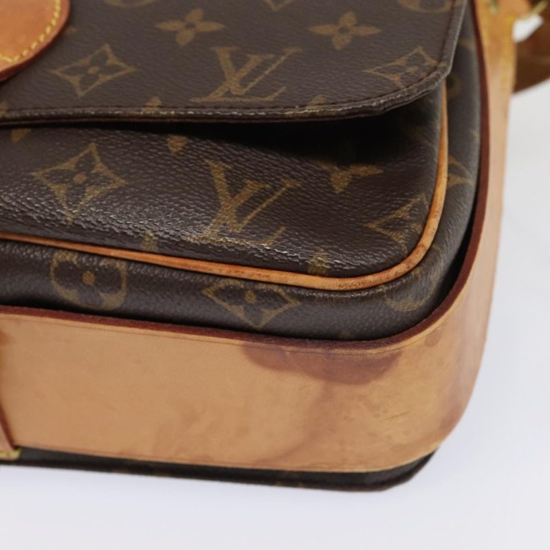 Louis Vuitton Monogram Cartouchiere GM Shoulder Bag M51252  bs18309 - Image 8