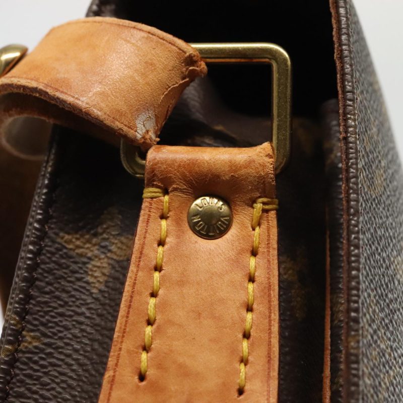 Louis Vuitton Monogram Cartouchiere GM Shoulder Bag M51252  bs18309 - Image 9