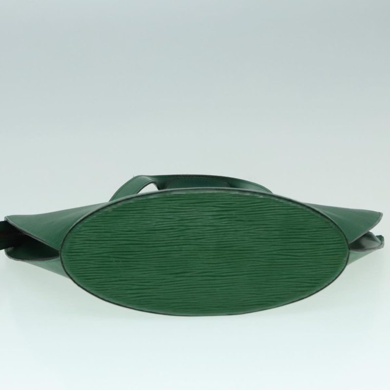 Louis Vuitton Epi Saint Jacques Hand Bag Green M52274  bs18337 - Image 7
