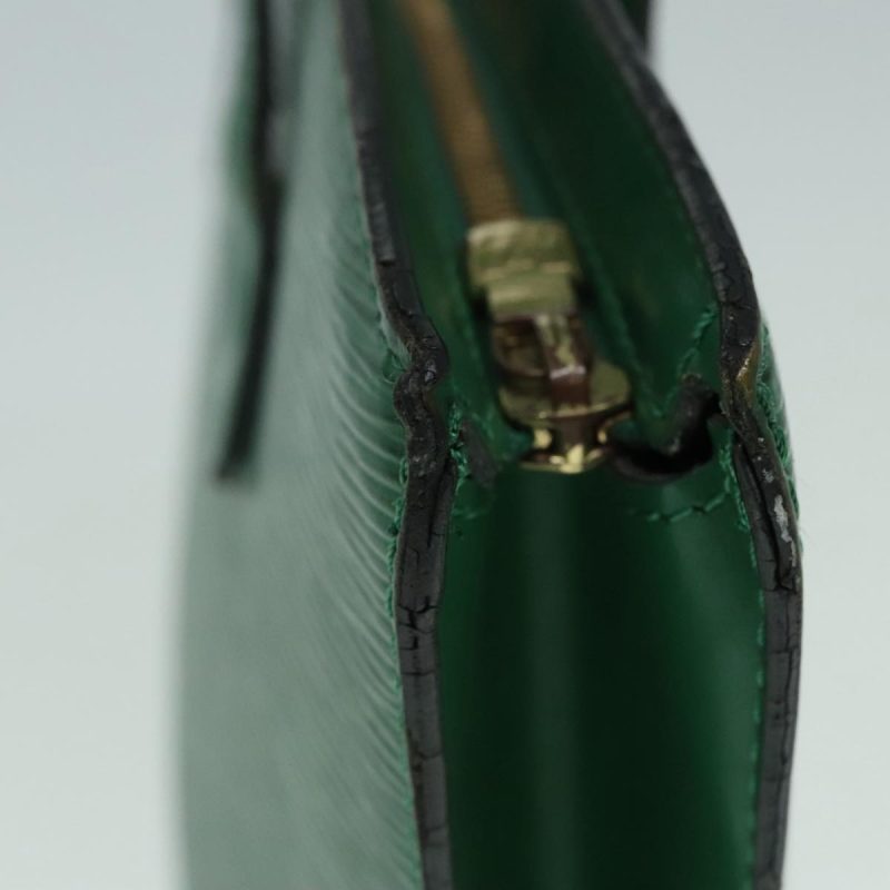 Louis Vuitton Epi Saint Jacques Hand Bag Green M52274  bs18337 - Image 5