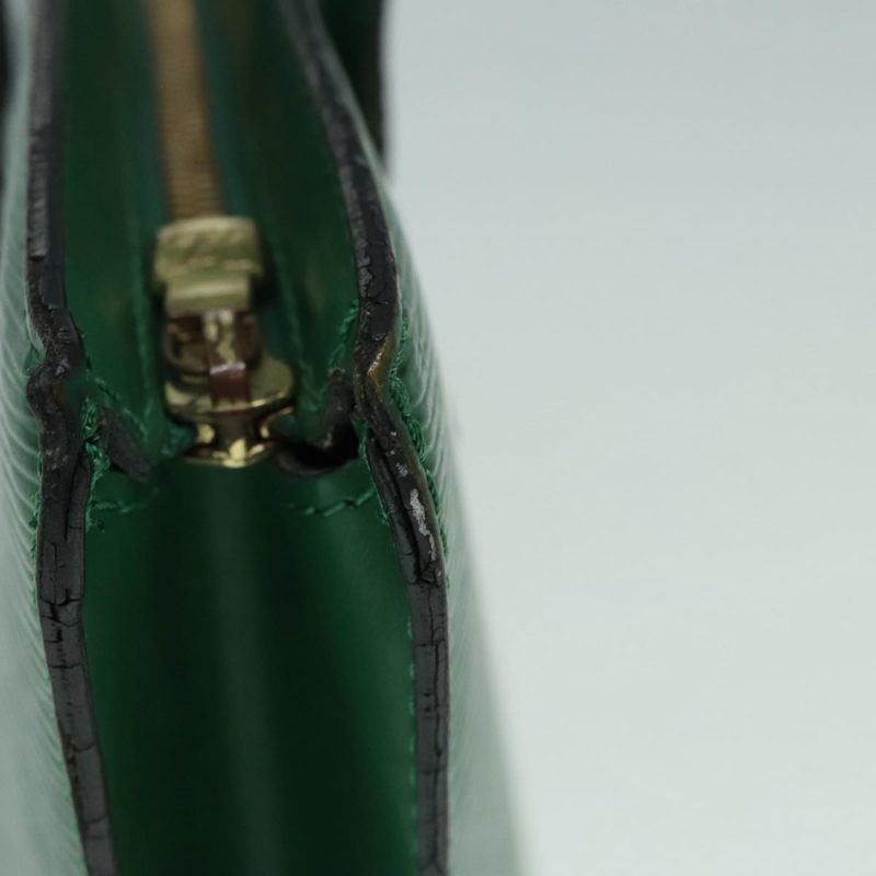 Louis Vuitton Epi Saint Jacques Hand Bag Green M52274  bs18337 - Image 6