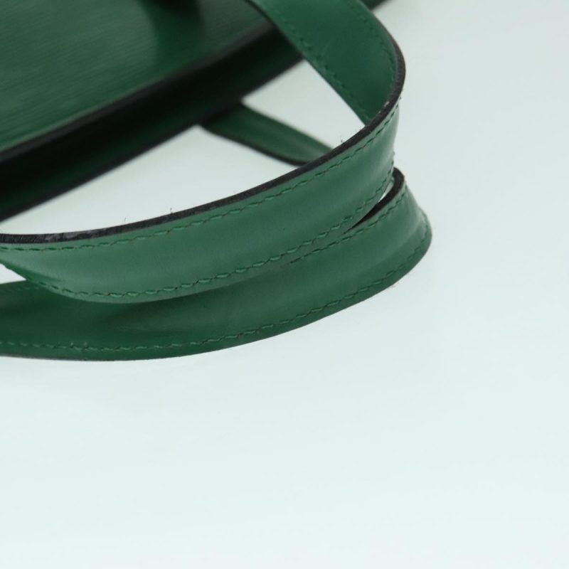 Louis Vuitton Epi Saint Jacques Hand Bag Green M52274  bs18337 - Image 9