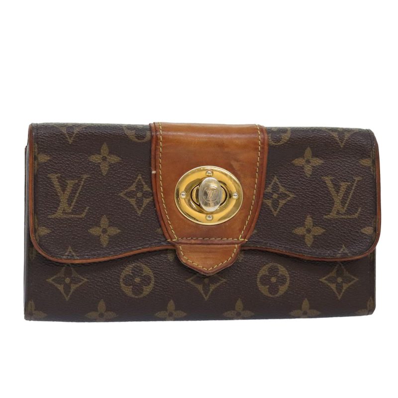 Louis Vuitton Monogram Portefeuille Boetie Long Wallet M63220  bs18339