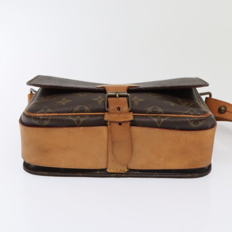 Louis Vuitton Monogram Cartouchiere MM Shoulder Bag M51253  bs18343 - Image 5