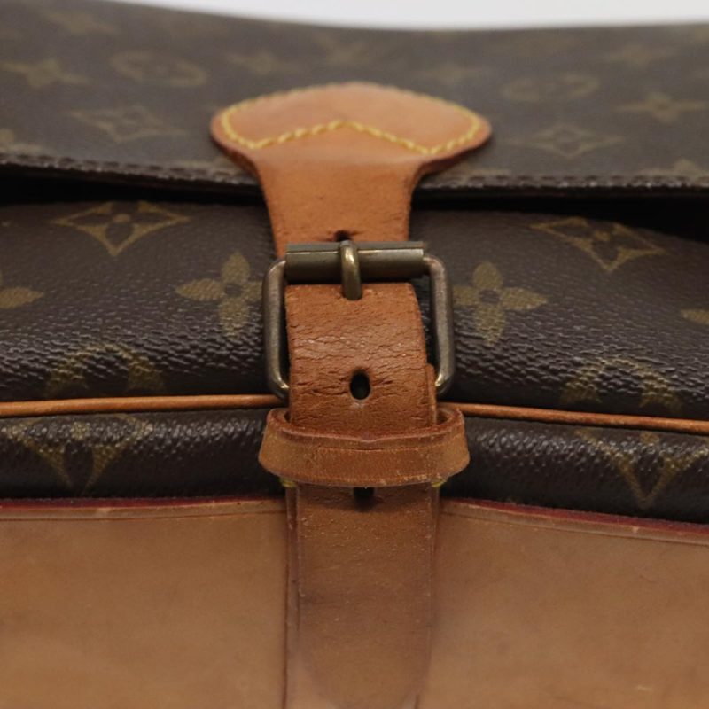 Louis Vuitton Monogram Cartouchiere MM Shoulder Bag M51253  bs18343 - Image 9