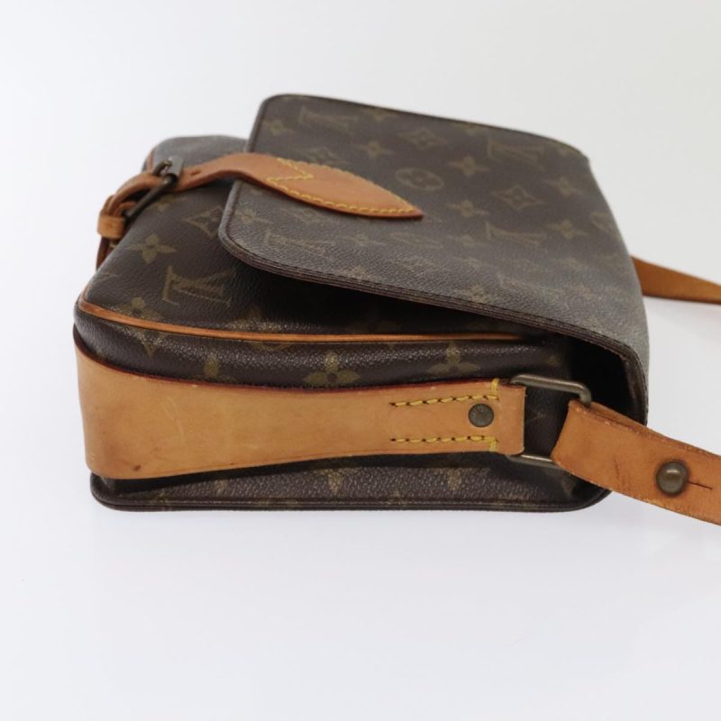 Louis Vuitton Monogram Cartouchiere MM Shoulder Bag M51253  bs18343 - Image 3