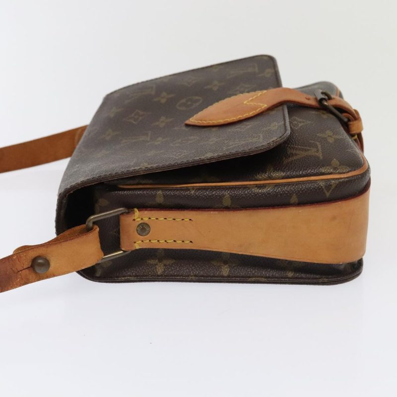 Louis Vuitton Monogram Cartouchiere MM Shoulder Bag M51253  bs18343 - Image 4