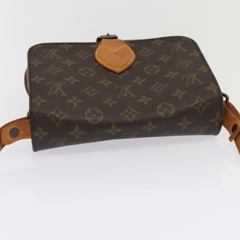 Louis Vuitton Monogram Cartouchiere MM Shoulder Bag M51253  bs18343 - Image 6