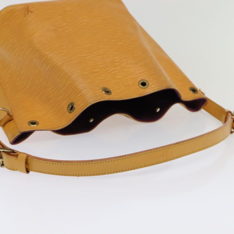 Louis Vuitton Epi Petit Noe Shoulder Bag Yellow M44102  bs18364 - Image 7