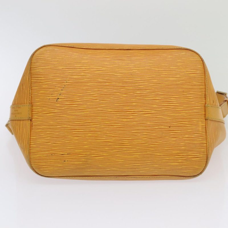 Louis Vuitton Epi Petit Noe Shoulder Bag Yellow M44102  bs18364 - Image 5