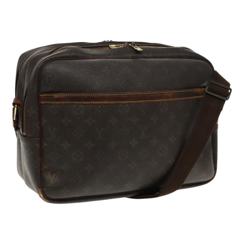 Louis Vuitton Monogram Reporter GM Shoulder Bag M45252  bs18383