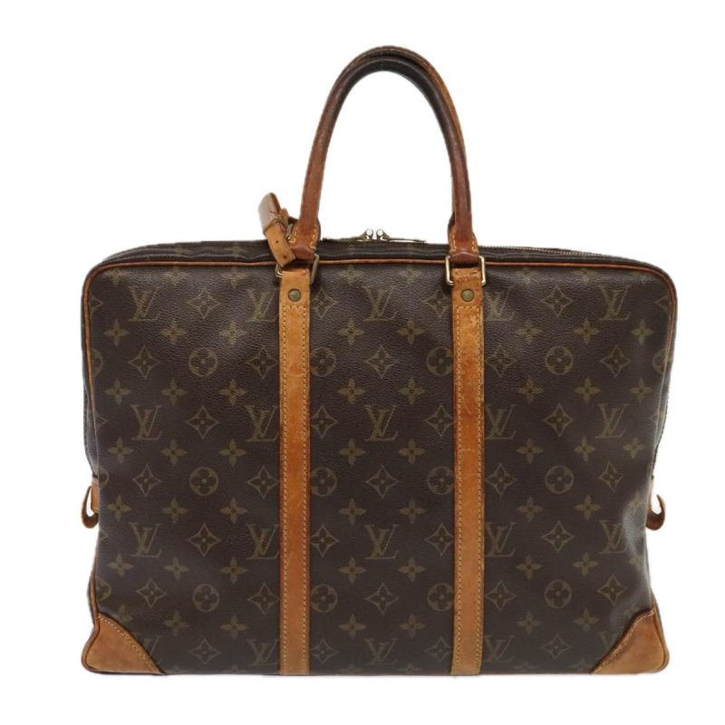 Louis Vuitton Monogram Porte Documents Voyage Business Bag M53361 Auth bs18384 - Image 2