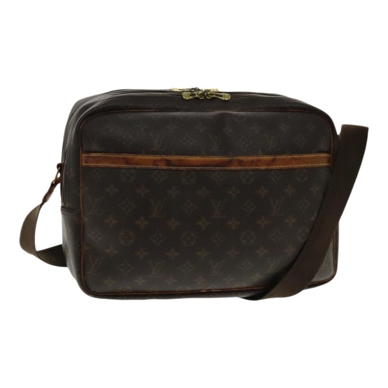 Louis Vuitton Monogram Reporter GM Shoulder Bag M45252  bs18385