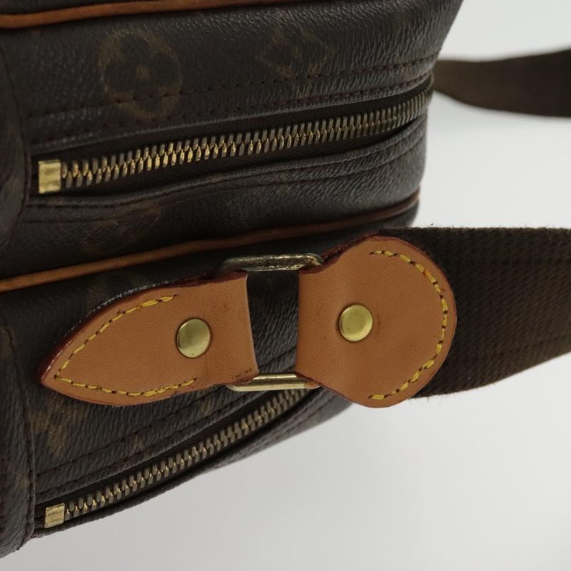 Louis Vuitton Monogram Reporter GM Shoulder Bag M45252  bs18385 - Image 9