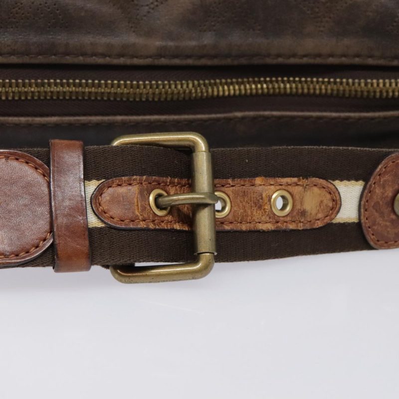 Louis Vuitton Mahina Onata GM Shoulder Bag Leather Brown M40000  bs18397 - Image 9