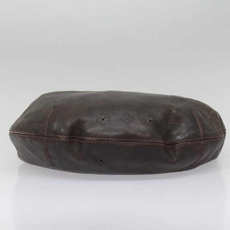 Louis Vuitton Mahina Onata GM Shoulder Bag Leather Brown M40000  bs18397 - Image 7