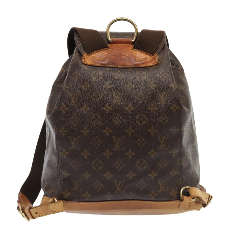 Louis Vuitton Monogram Montsouris GM Backpack M51135  bs18434 - Image 2
