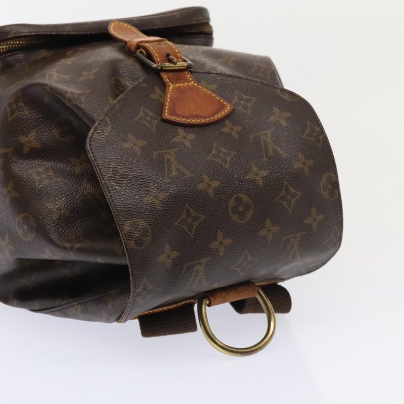 Louis Vuitton Monogram Montsouris GM Backpack M51135  bs18434 - Image 6