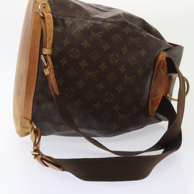 Louis Vuitton Monogram Montsouris GM Backpack M51135  bs18434 - Image 8