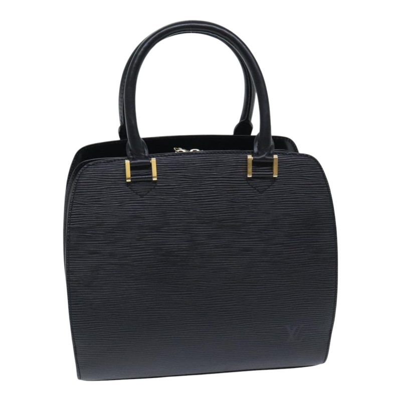 Louis Vuitton Epi Pont Neuf Hand Bag Black M52052  bs18446