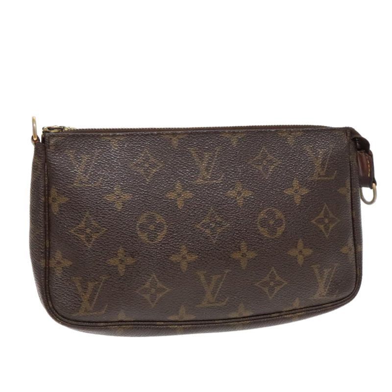 Louis Vuitton Monogram Pochette Accessoires Pouch M51980  bs18453
