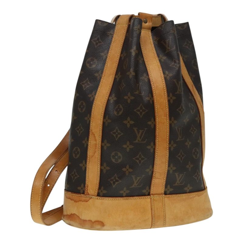 Louis Vuitton Monogram Randonnee PM Shoulder Bag M42243  bs18481