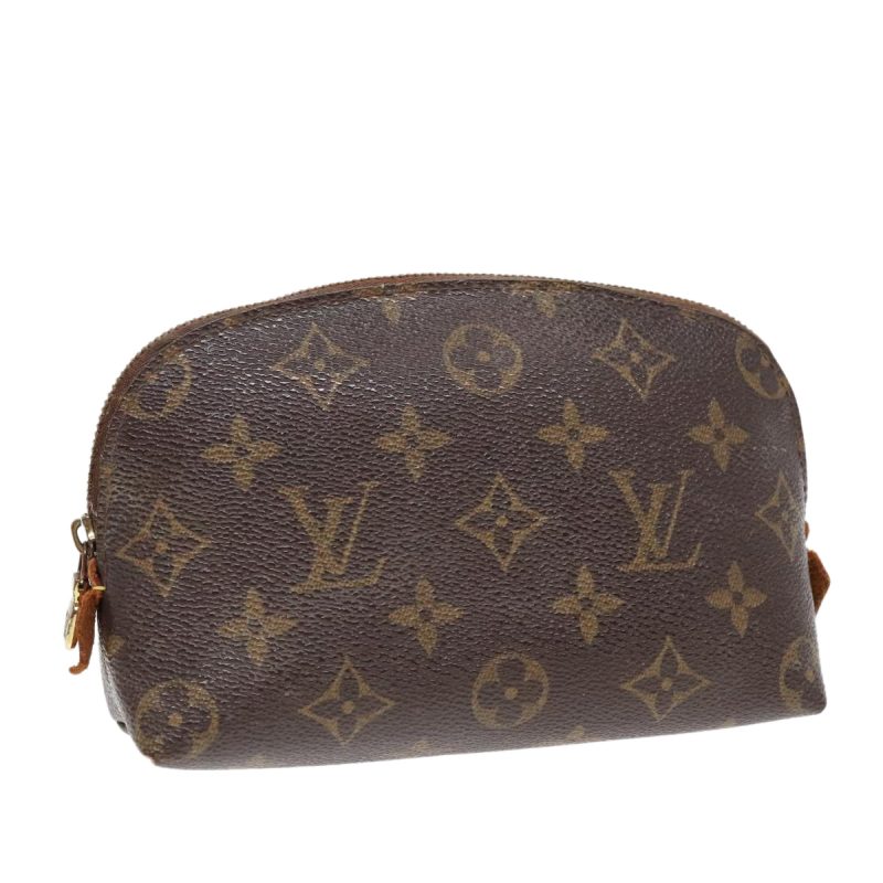 Louis Vuitton Monogram Pochette Cosmetic PM Cosmetic Pouch M47515 Auth bs18537
