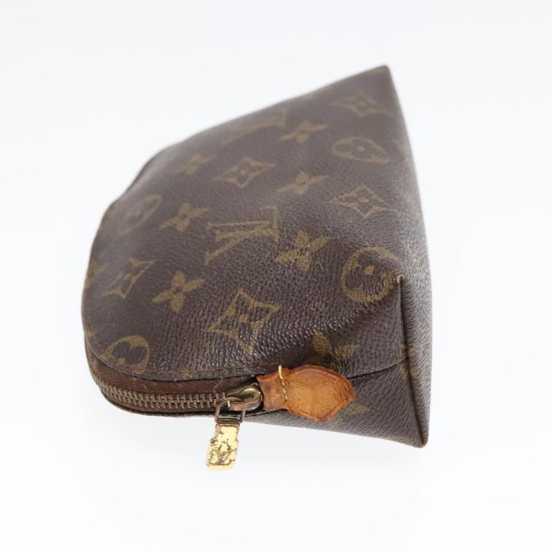 Louis Vuitton Monogram Pochette Cosmetic PM Cosmetic Pouch M47515 Auth bs18537 - Image 3