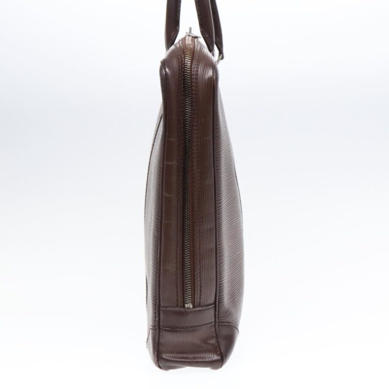Louis Vuitton Epi PorteDocuments Voyage Business Bag Mocha M5909D Auth bs18614 - Image 4
