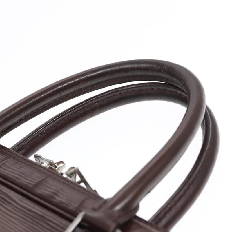 Louis Vuitton Epi PorteDocuments Voyage Business Bag Mocha M5909D Auth bs18614 - Image 8