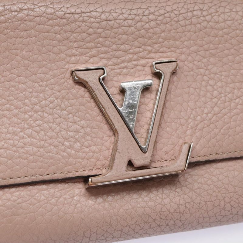 Louis Vuitton Capusine Long Wallet Leather Pink M61250  bs18630 - Image 8