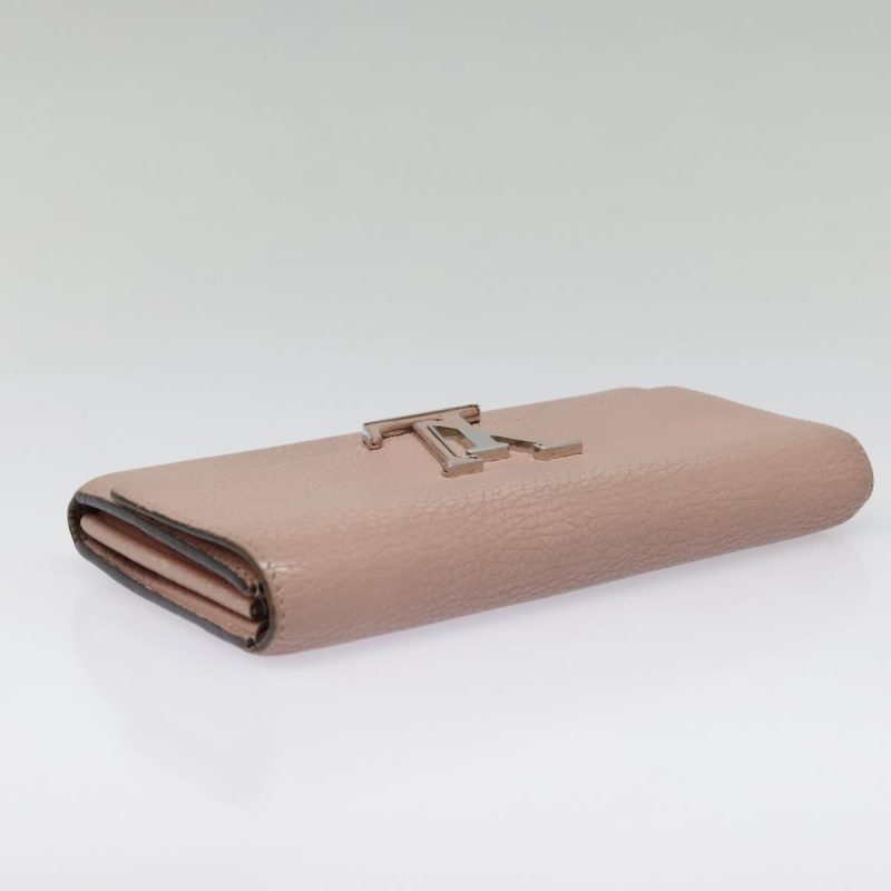 Louis Vuitton Capusine Long Wallet Leather Pink M61250  bs18630 - Image 5