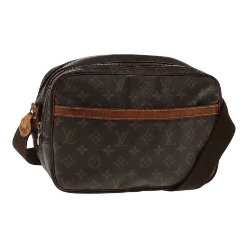 Louis Vuitton Monogram Reporter PM Shoulder Bag M45254  bs18639