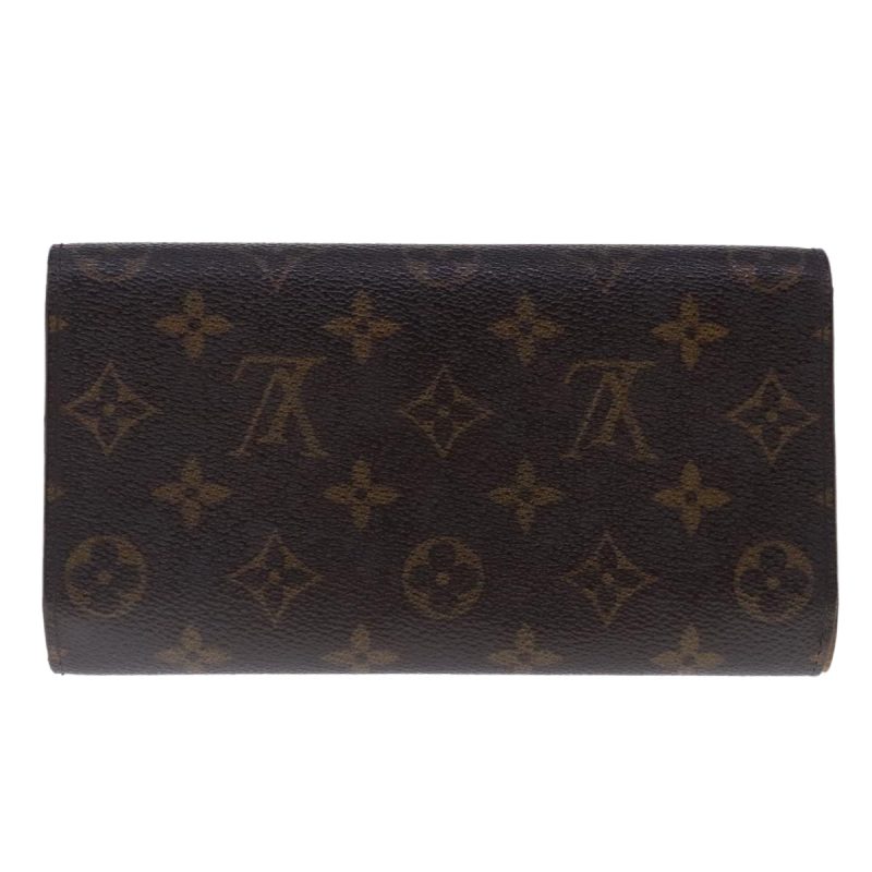 Louis Vuitton Monogram Portefeuille International Wallet M61217  bs18708 - Image 2