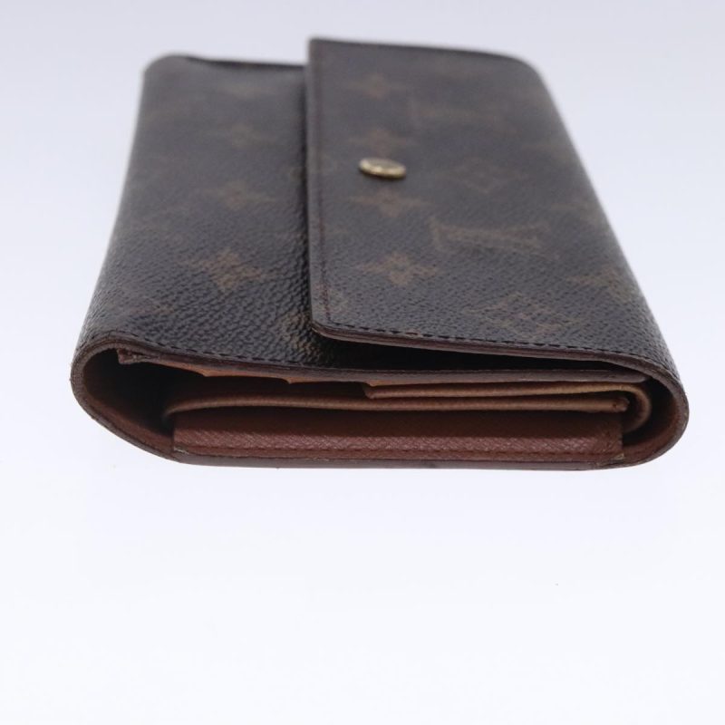 Louis Vuitton Monogram Portefeuille International Wallet M61217  bs18708 - Image 4