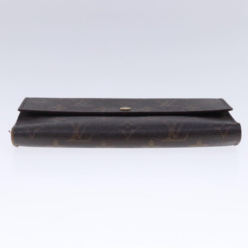 Louis Vuitton Monogram Portefeuille International Wallet M61217  bs18708 - Image 6