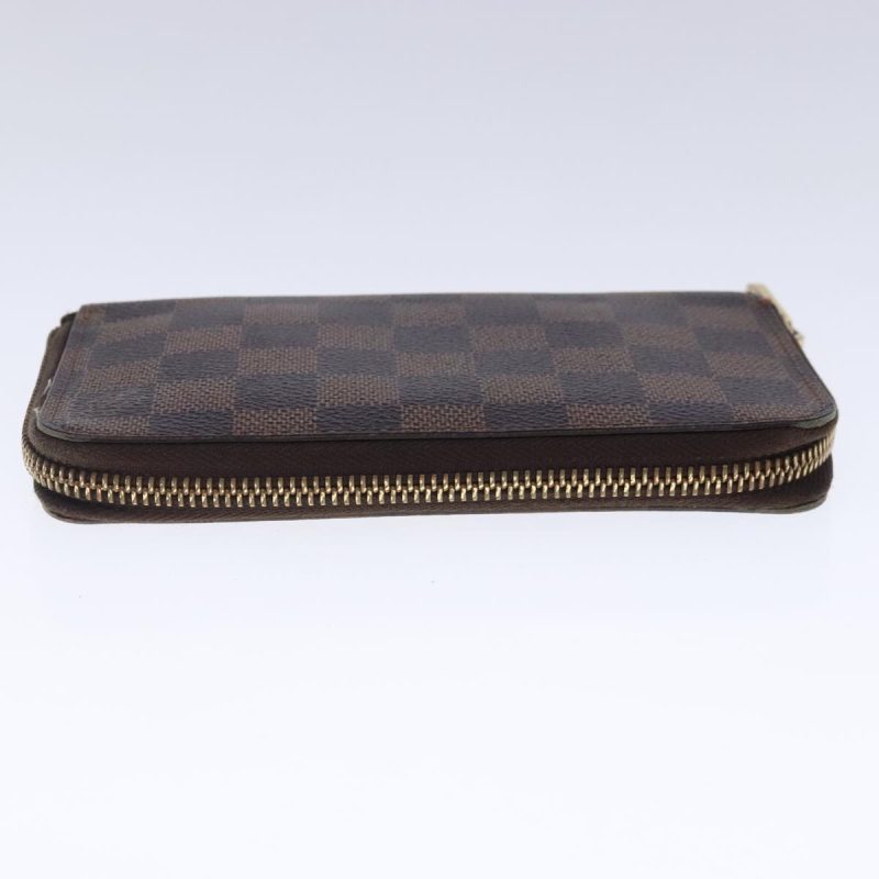 Louis Vuitton Damier Ebene Zippy Compact Wallet N60028  bs18712 - Image 4