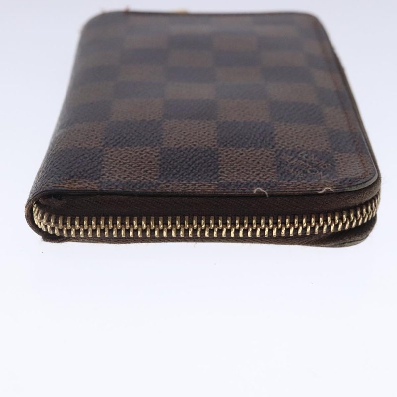 Louis Vuitton Damier Ebene Zippy Compact Wallet N60028  bs18712 - Image 6