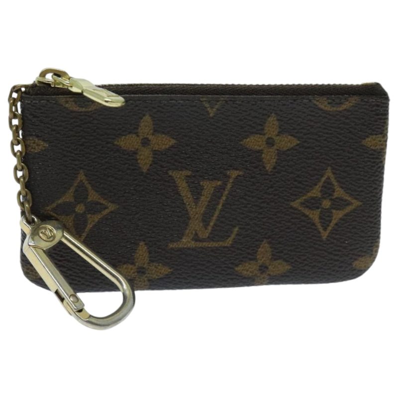 Louis Vuitton Monogram Pochette Cles Coin Purse M62650  bs18717