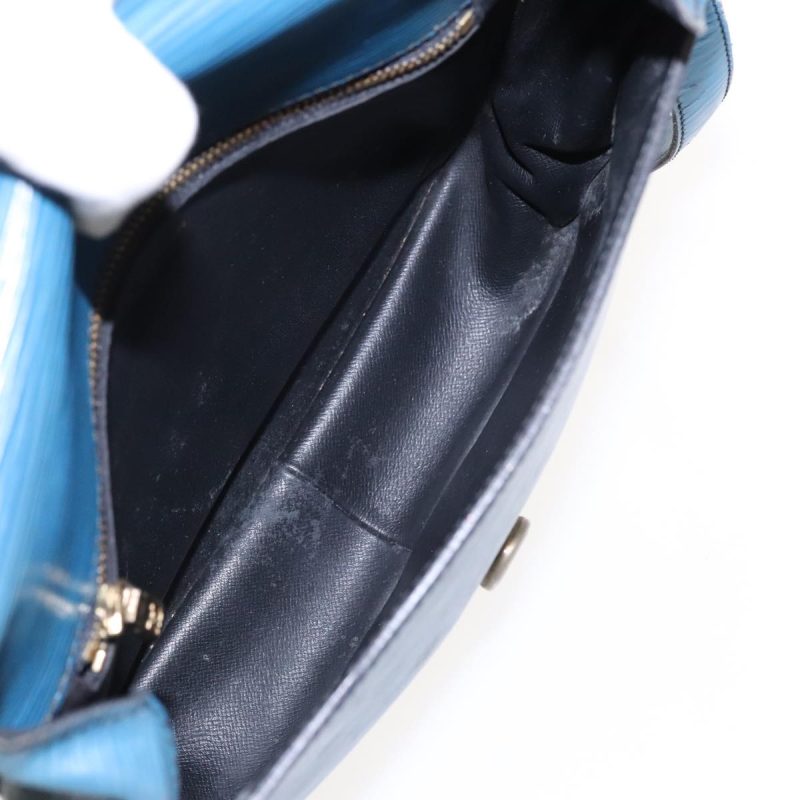 Louis Vuitton Epi Saint Cloud GM Shoulder Bag Toledo Blue M52195  bs18729 - Image 10