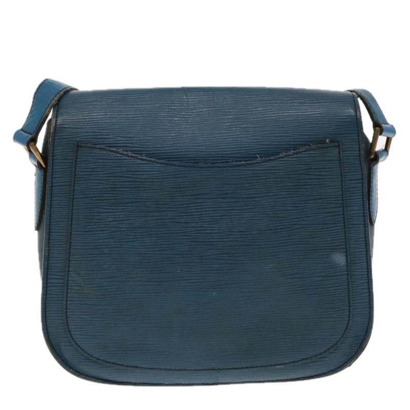 Louis Vuitton Epi Saint Cloud GM Shoulder Bag Toledo Blue M52195  bs18729 - Image 2