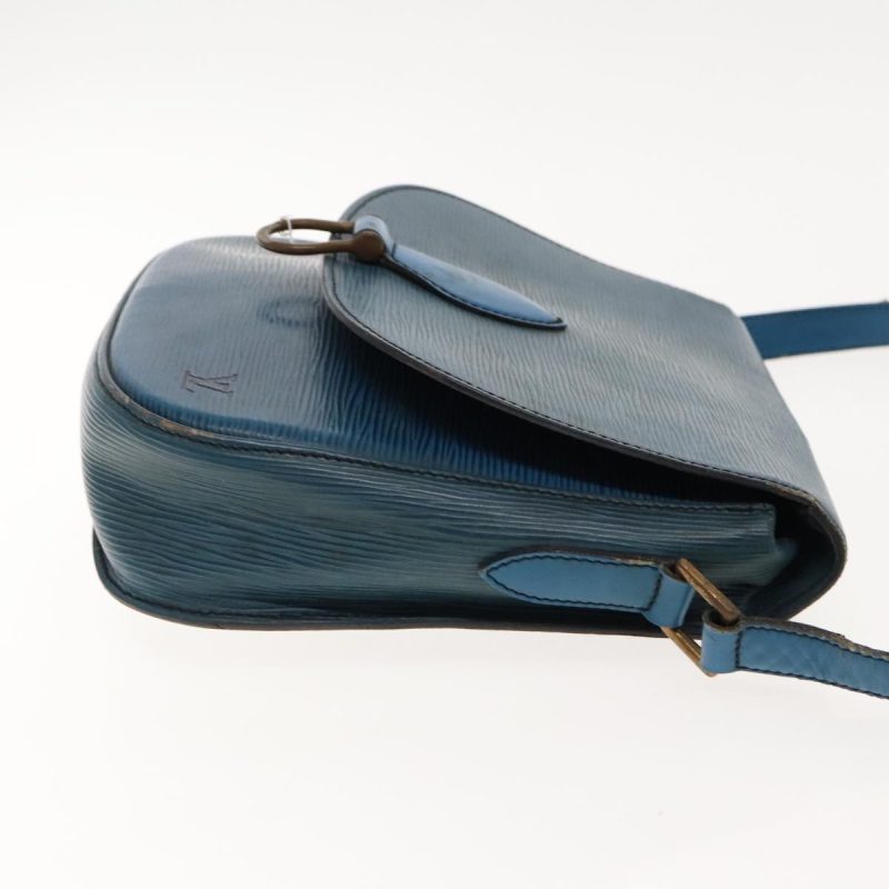 Louis Vuitton Epi Saint Cloud GM Shoulder Bag Toledo Blue M52195  bs18729 - Image 3