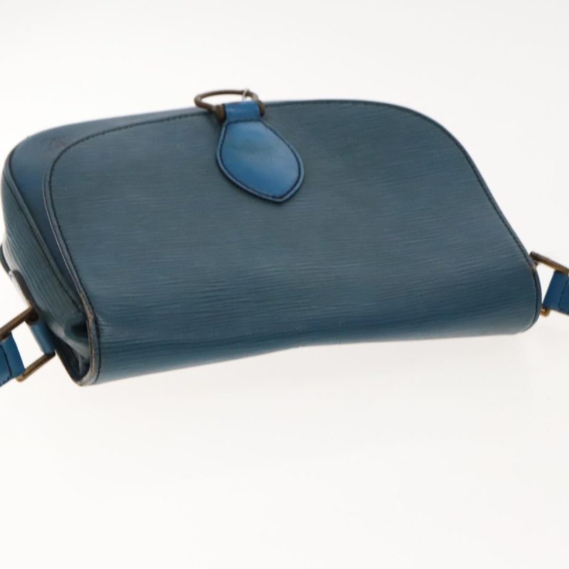 Louis Vuitton Epi Saint Cloud GM Shoulder Bag Toledo Blue M52195  bs18729 - Image 6