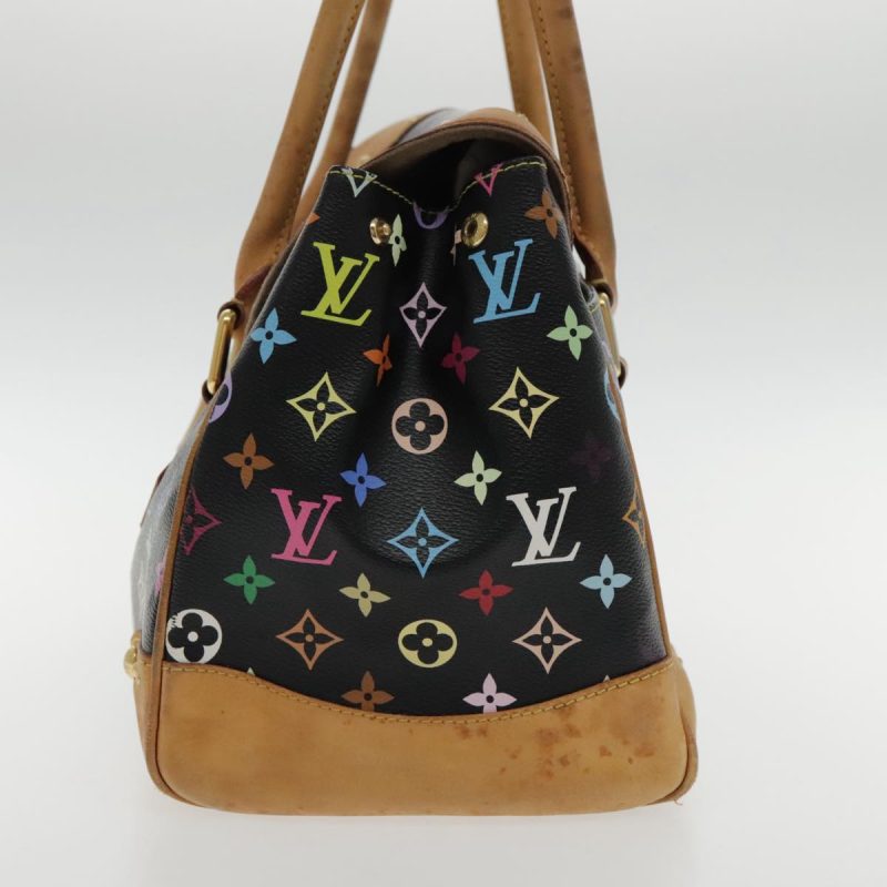 Louis Vuitton Monogram Multicolor Beverly GM Hand Bag Black M40202 Auth bs18732 - Image 3