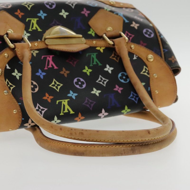 Louis Vuitton Monogram Multicolor Beverly GM Hand Bag Black M40202 Auth bs18732 - Image 7