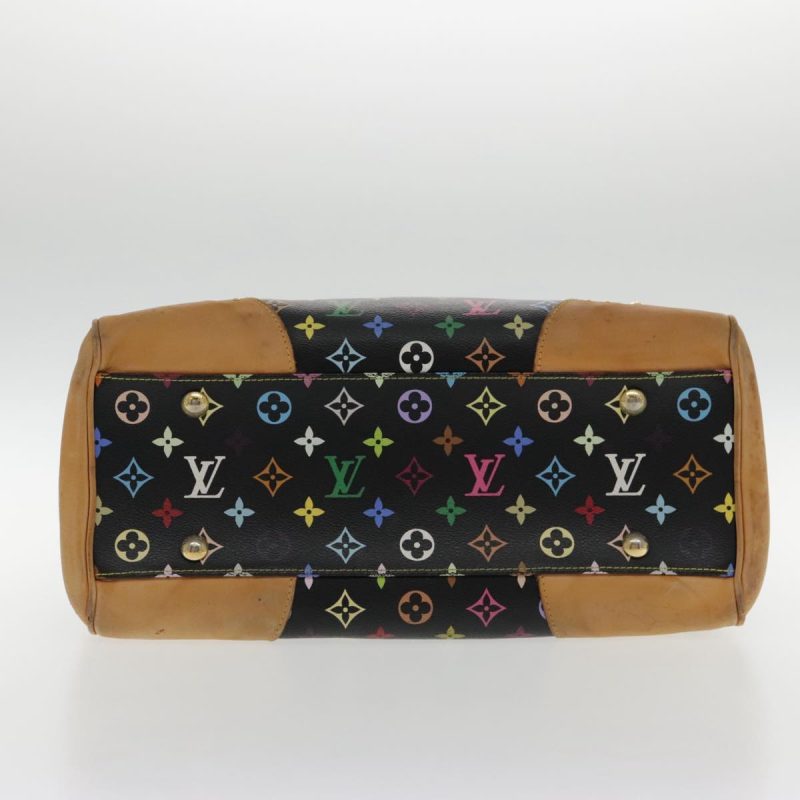Louis Vuitton Monogram Multicolor Beverly GM Hand Bag Black M40202 Auth bs18732 - Image 5