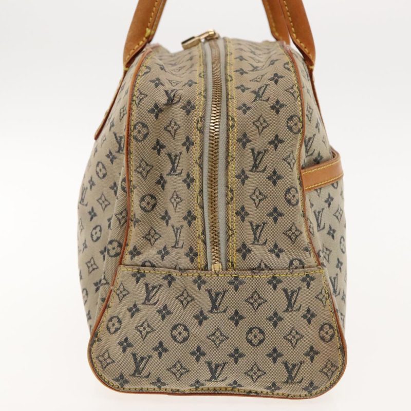 Louis Vuitton Monogram mini Marie Hand Bag Blue M92003  bs18733 - Image 5